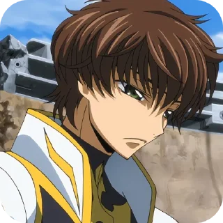 😔 emoji CodeGeass | Автор @lonelyy15 Telegram sticker 13 of 119