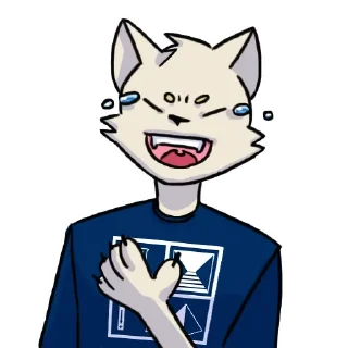 🤣 emoji кот вадим Telegram sticker 7 of 22