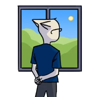 🙈 emoji кот вадим Telegram sticker 6 of 22