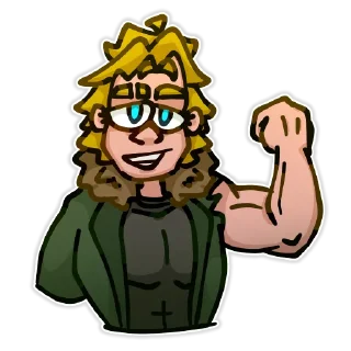 💪 emoji Simple SandBox Series - @simple_sandbox | @Gamzee_Chert Telegram sticker 11 of 31