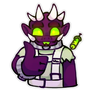 👍 emoji Simple SandBox Series - @simple_sandbox | @Gamzee_Chert Telegram sticker 13 of 31