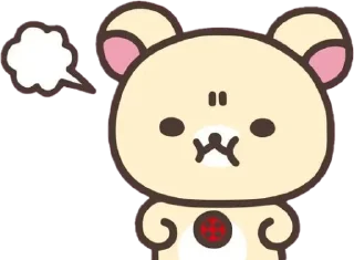 😠 emoji медвешато Telegram sticker 9 of 48