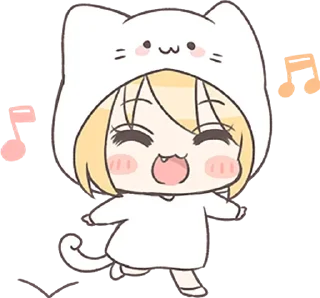 Sticker from Kigurumichan by @anime_stickerr