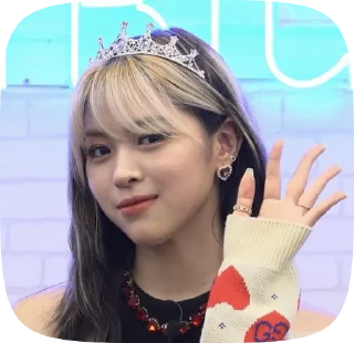 Sticker from ୭‌‧₊°yeji & ryujin ›› @itzymidzu