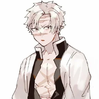 😶 emoji SANEMI Telegram sticker 14 of 37
