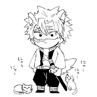 😐 emoji SANEMI Telegram sticker 12 of 37