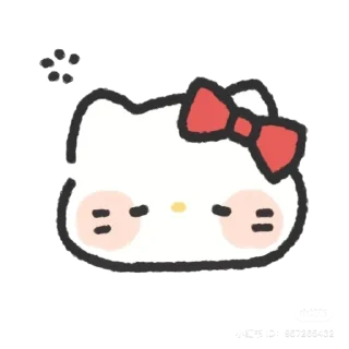 😣 emoji kitty | @emojis4 Telegram sticker 10 of 118