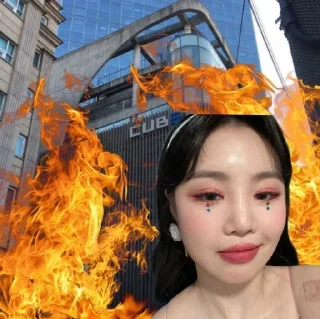 Sticker from g idle или дурдом