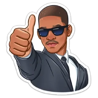 👍 emoji стикеры Telegram sticker 5 of 11