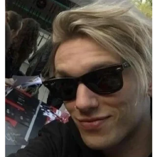Sticker from Jamie Campbell Bower