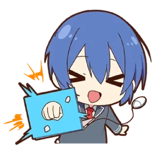 🌟 emoji Маленький отаку ч.1 - @tg_sticks Telegram sticker 16 of 35