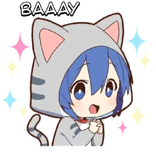 🤩 emoji Маленький отаку ч.1 - @tg_sticks Telegram sticker 1 of 35