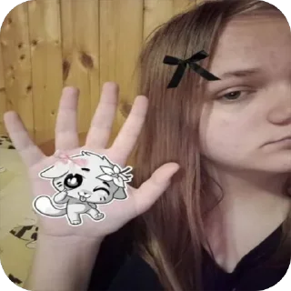 ⭐️ emoji Аня чурка💥 @Shrifty_textbot Telegram sticker 17 of 48