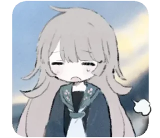 😞 emoji ୨ yourono |➩ tg: @wexsavi !! ୧ Telegram sticker 9 of 35