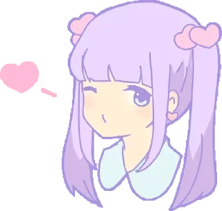😘 emoji Аниме стикеры|> Telegram sticker 14 of 81