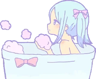 🚿 emoji Аниме стикеры|> Telegram sticker 8 of 81