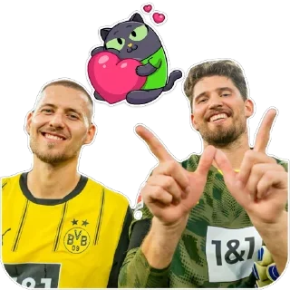 ❤️ emoji @Borussia_Bundesliga Telegram sticker 16 of 89