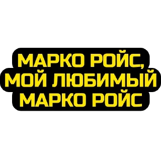 Sticker from Полет шмеля |@borussia_bundesliga