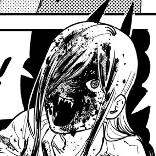Sticker from chainsawman