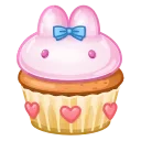 🎁 emoji Bunny Muffin by @GiftChanges Telegram sticker 18 of 100