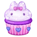 🎁 emoji Bunny Muffin by @GiftChanges Telegram sticker 23 of 100