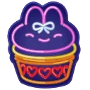 🎁 emoji Bunny Muffin by @GiftChanges Telegram sticker 21 of 100