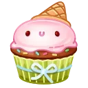🎁 emoji Bunny Muffin by @GiftChanges Telegram sticker 24 of 100