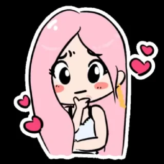 🌟 emoji 🖤BLΛƆKPIИK💗 Telegram sticker 4 of 43
