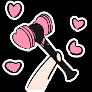 🌟 emoji 🖤BLΛƆKPIИK💗 Telegram sticker 3 of 43