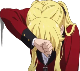 😞 emoji аниме грусть — @stckrRobot Telegram sticker 12 of 120