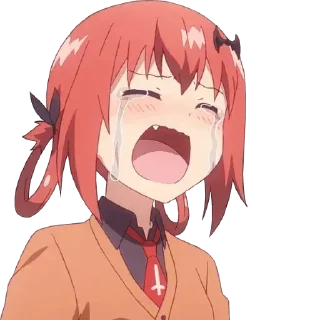 😫 emoji аниме грусть — @stckrRobot Telegram sticker 13 of 120