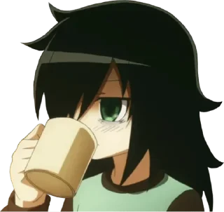 🙄 emoji аниме грусть — @stckrRobot Telegram sticker 24 of 120