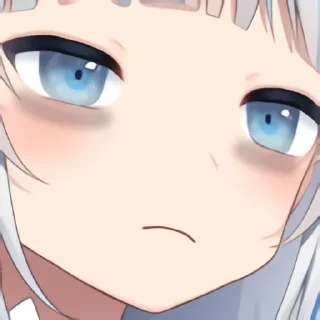 😷 emoji аниме грусть — @stckrRobot Telegram sticker 9 of 120
