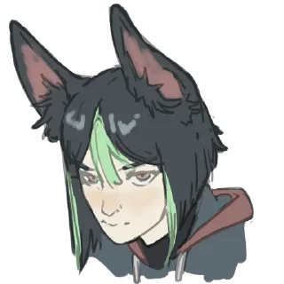 Sticker from tighnari