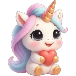 😍 emoji Единорожка :: @dashamut Telegram sticker 8 of 49