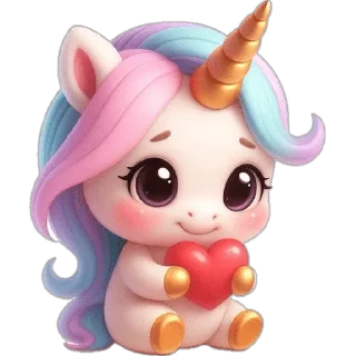😍 emoji Единорожка :: @dashamut Telegram sticker 12 of 49