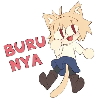 Sticker from ૮ ྀི◞ ﻌ ◟ ྀིა @QwQkitti (💕) @TgEmojiBot