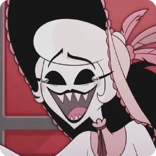🌟 emoji БОЛЬШЕ ⇨ @CLOOBHUB РОЗИ ОТЕЛЬ ХАЗБИН ROSIE HAZBIN Telegram sticker 14 of 26