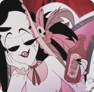 🌟 emoji БОЛЬШЕ ⇨ @CLOOBHUB РОЗИ ОТЕЛЬ ХАЗБИН ROSIE HAZBIN Telegram sticker 15 of 26