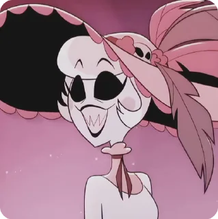 🌟 emoji БОЛЬШЕ ⇨ @CLOOBHUB РОЗИ ОТЕЛЬ ХАЗБИН ROSIE HAZBIN Telegram sticker 21 of 26