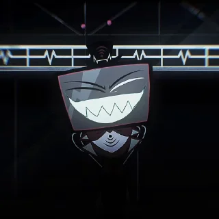 Sticker from БОЛЬШЕ ⇨ @CLOOBHUB ВОКС ОТЕЛЬ ХАЗБИН VOX HAZBIN ТГ