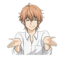 🤷 emoji Shokugeki no Souma Telegram sticker 24 of 40