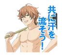 😬 emoji Shokugeki no Souma Telegram sticker 18 of 40