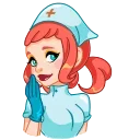 Sticker from Cute Nurse