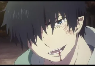 Sticker from blue exorcist  [@xxmlf]