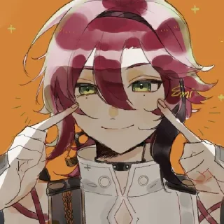 😄 emoji Shikanoin Heizou Telegram sticker 14 of 55