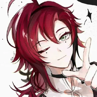 😉 emoji Shikanoin Heizou Telegram sticker 13 of 55