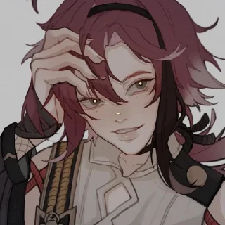 😄 emoji Shikanoin Heizou Telegram sticker 15 of 55
