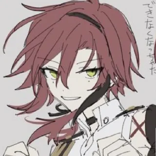 😊 emoji Shikanoin Heizou Telegram sticker 19 of 55