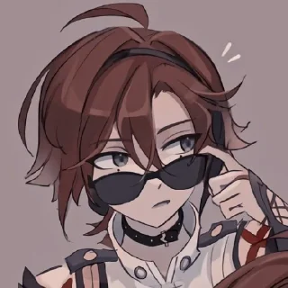 🙄 emoji Shikanoin Heizou Telegram sticker 5 of 55